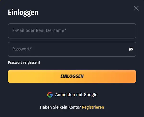 WinShark Login
